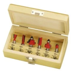 LUX HM-Oberfräser-Set 6-teilig 8 Mm Schaft -Heimwerkzeuge Geschäft 192522 picture2