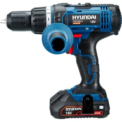 Hyundai 18 V Akku-Schlagbohrschrauber CHD1801LI Inkl. 2 Ah Akkus Mit Koffer 6 Hyundai 18 V Akku-Schlagbohrschrauber CHD1801LI Inkl. 2 Ah Akkus Mit Koffer – Bild 4