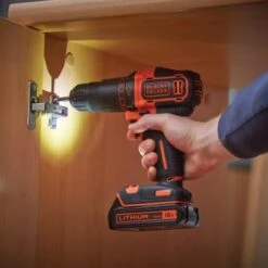 Black & Decker Black+Decker 18 V Akku-Schlagbohrschrauber BDCHD18S1KA Inkl. 1,5 Ah Akku -Heimwerkzeuge Geschäft 3415 2012 BDCHD18S1KAQW 04