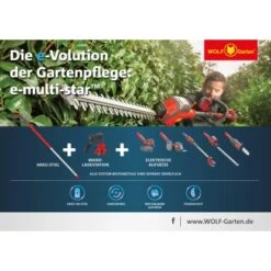 Wolf-Garten Wolf Garten Akkustiel BS 140 EM E-multi-star® Mit Klicksystem -Heimwerkzeuge Geschäft 3714 WG eMS uebersicht 15