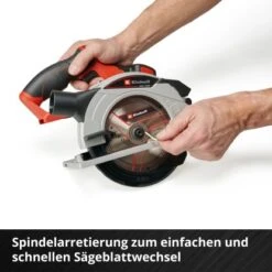 Einhell Power X-Change Akku-Handkreissäge TE-CS 18/165-1 Li Solo -Heimwerkzeuge Geschäft 4006825647556 2171 09