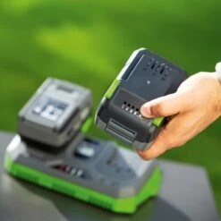 LUX 20 V Doppel-Schnellladegerät 1 PowerSystem -Heimwerkzeuge Geschäft 4007871960552 A 02