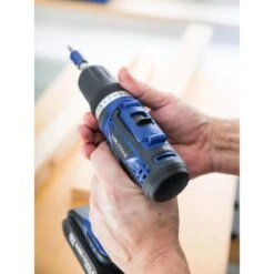 LUX-TOOLS 20 V Akku-Bohrschrauber ABS-20Li Inkl. 1,5 Ah Akku, Mit Koffer -Heimwerkzeuge Geschäft 4007873808036 A02 28 03 18