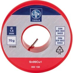 LUX Radiolot 70 G Ø 1,5 Mm -Heimwerkzeuge Geschäft 4007873921582 S02 210818