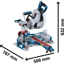 Bosch Professional Akku-Kapp- Und Gehrungssäge GCM 18 V-254 D -Heimwerkzeuge Geschäft 4059952613284 4928 VM 01
