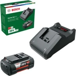 Bosch Akku Starter-Set Power For All Mit 36 V 6.0 Ah Akku Und Ladestation -Heimwerkzeuge Geschäft 4059952627984 3058 AR 3