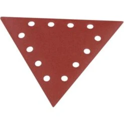 Scheppach Schleifpapier Dreieckig 10-teilig K 80