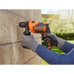 Black & Decker Black+Decker 710 W Schlagbohrmaschine BEH710K Inkl. Zubehör & Koffer -Heimwerkzeuge Geschäft 439262 2012 2