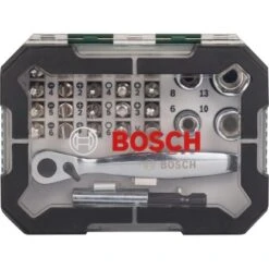 Bosch Schrauberbit-Set Mit Ratsche 26-teilig -Heimwerkzeuge Geschäft 490795 3058 2607017322 3