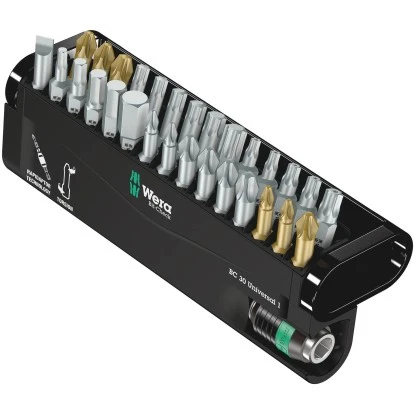 Wera Bit-Set Bit-Check 30 Universal 1 Aufstellbar 30-teilig 3 Wera Bit-Set Bit-Check 30 Universal 1 Aufstellbar 30-teilig