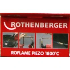 Rothenberger Industrial Lötlampe RoFlame Mit Piezo-Zündung 1.800 °C -Heimwerkzeuge Geschäft 5526280 picture 2