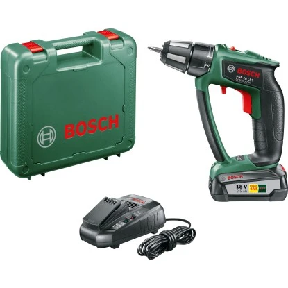 Bosch 18 V Akku-Bohrschrauber PSR 18 LI- 2 Ergonomic Inkl. 2,5 Ah Akku 3 Bosch 18 V Akku-Bohrschrauber PSR 18 LI- 2 Ergonomic Inkl. 2,5 Ah Akku