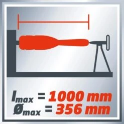 Einhell Drechselbank TC-WW 1000 -Heimwerkzeuge Geschäft 5 11013 002 TCWW 1000 VKA3