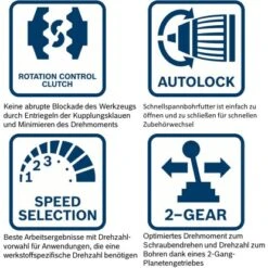 Bosch Professional Schlagbohrmaschine GSB 19-2 RE 850 W Mit 7-tlg. Set Im Koffer -Heimwerkzeuge Geschäft 6792279