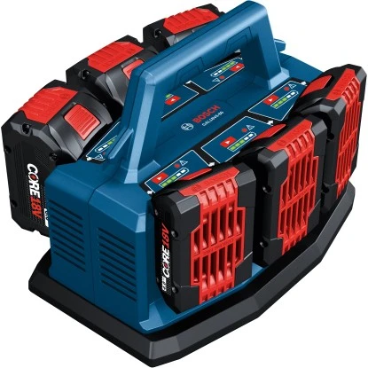 Bosch Professional Akku-Ladegerät GAL 18V6-80 Mit 6 Akkuschnittstellen 3 Bosch Professional Akku-Ladegerät GAL 18V6-80 Mit 6 Akkuschnittstellen