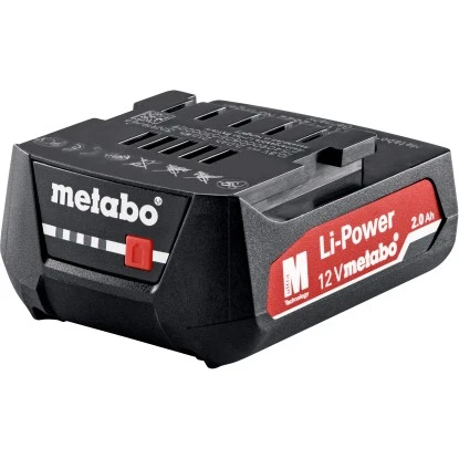 Metabo Akkupack Li-Power Air-Cooled 12 V/2 Ah 3 Metabo Akkupack Li-Power Air-Cooled 12 V/2 Ah