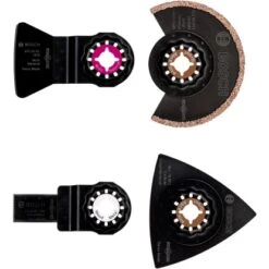 Bosch Sägeblätter Fliesen-Set Für Multifunktionswerkzeuge 4-teilig