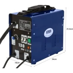 Atrox Fülldraht-Schweißgerät Mit Zubehör-Set -Heimwerkzeuge Geschäft 833135 2240 AY0445 3