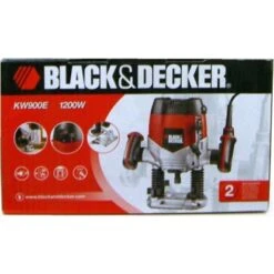 Black & Decker Black+Decker Oberfräse 1.200 W KW900E -Heimwerkzeuge Geschäft 9510876 picture 2