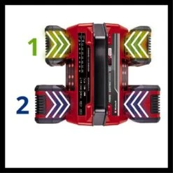 Einhell Power X-Change Ladegerät Power X-Quattrocharger 4 A -Heimwerkzeuge Geschäft 9536 2171 4006825649536 05