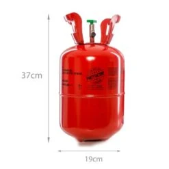 Party Factory Ballongas Helium Einwegflasche 0,2 M³für Ca. 30 Luftballons -Heimwerkzeuge Geschäft 994578 4565 02